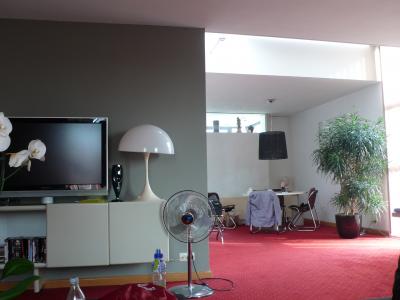 ペントハウスは広々