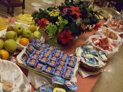 8ユーロのブッフェ。