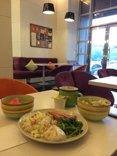 朝食場所です。夕食は取れません。