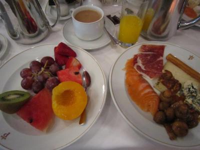 朝食の内容は最高だった