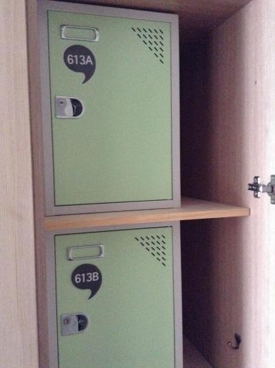 ロッカーあります