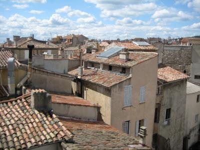 旧市街を望みます