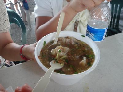 朝からにぎやか