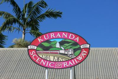 年末年始　キュランダ観光　往路　列車