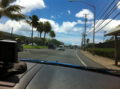 ホノルルの喧騒がうそみたい