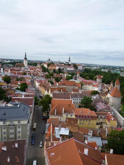 絶景！タリン旧市街の街並み