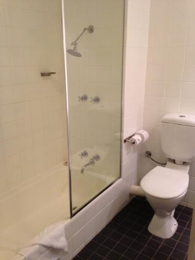 バスタブは３０センチくらいの浅さ！無いよりはいい？