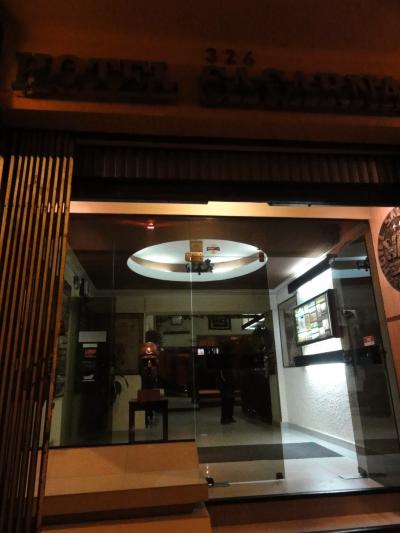 サガルナガ通りに面しているから観光に便利