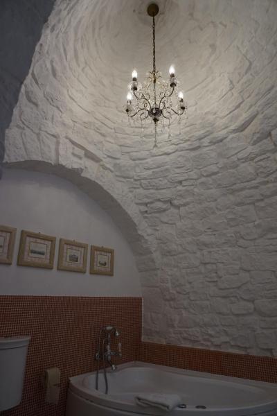 ミニスイートのバスルームです。