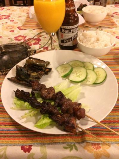 お肉もナスも焼き過ぎでした