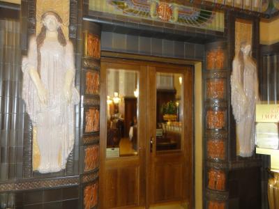 玄関内部のインテリア