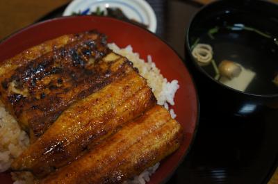 近江町市場近くの鰻