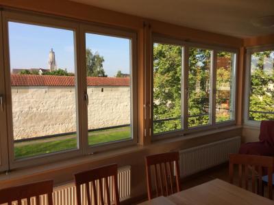 城壁が見えます