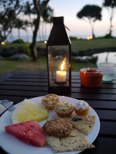 クラブラウンジでのカクテルアワー