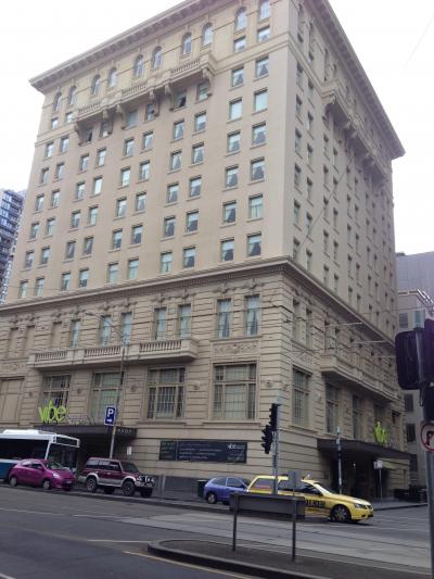 サザンクロス駅前の綺麗なホテル