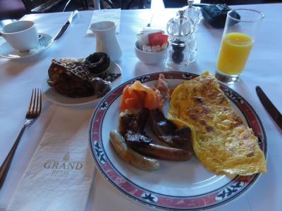 グランドカフェでの朝食