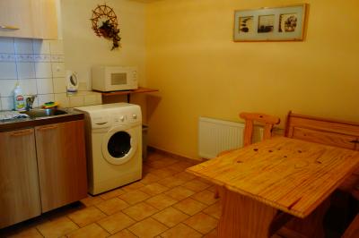 キッチンに洗濯機も付いていて超便利！