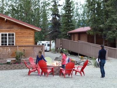 キャンプファイヤー