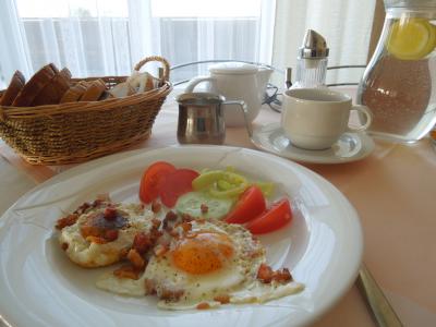 スロヴァキアの伝統的朝食(とお願いしたもの）