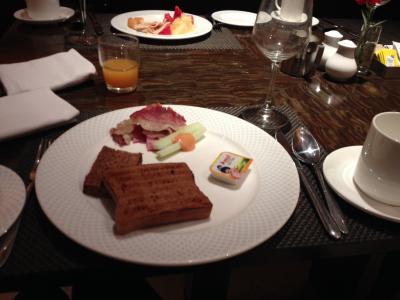 ホテルの朝食