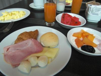 朝食の種類は多いほうだと思います