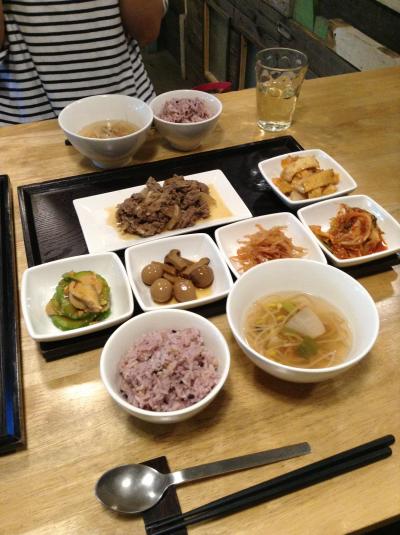 韓国の朝食