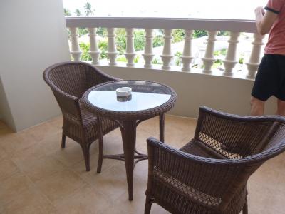 バルコニーも広いです