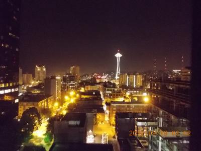 スペースニードルが見える夜景