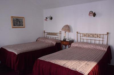 レースのカーテン越しに射す中庭からの自然光が癒されます