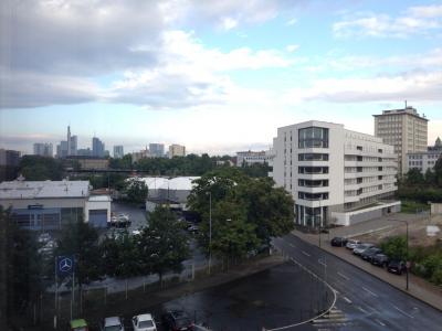 ホテルの部屋からの眺め