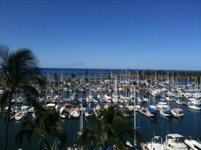 ヨットハーバー前