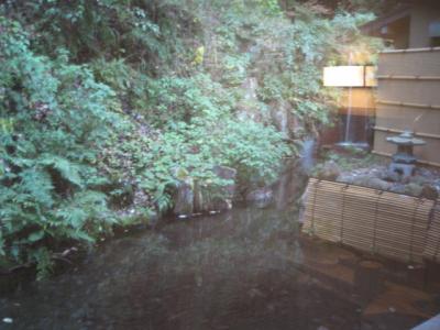 静かな旅館です。