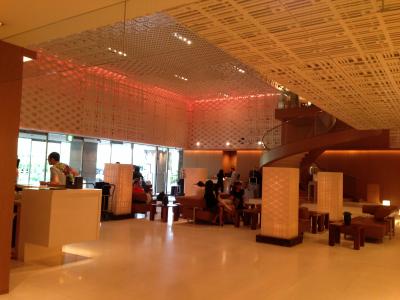 静かで落ち着いた場所にあるホテル