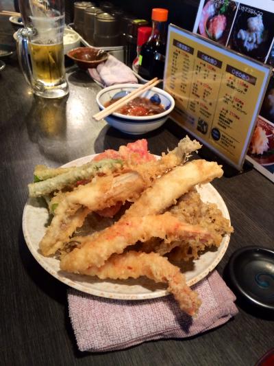 天ぷらはもちろんおいしい！貝を捨てるのもおもしろい！
