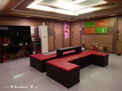 部屋の前の共同スペース