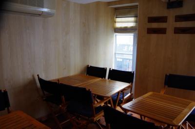 朝食食べるところ