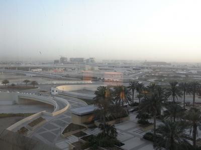 空港側の眺め（逆は運河の眺めみたいです）