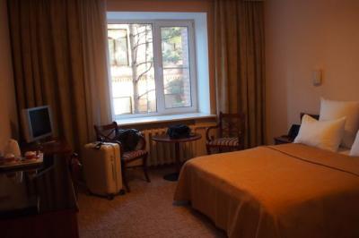 広くはないですが、落ち着いた良い部屋です＾＾