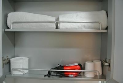 タオルも豊富、ドライヤーももちろんありました