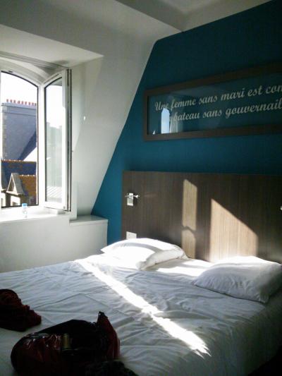 手狭ながらきれいなホテル