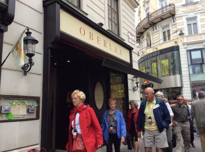 ウィーンのカフェめぐりの最初のお店でした