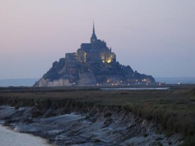 感動のモンサンミッシェル・・・