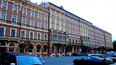 ロシアが誇る最高級ホテル　グランドホテルヨーロッパ