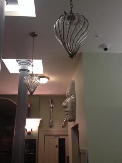 レセプション、カフェエリア