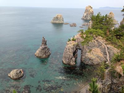 青海島の景観は絶品