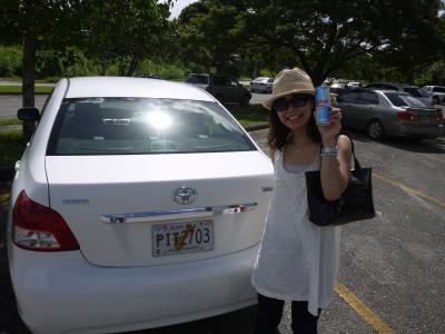 グアムに行ったらレンタカー！