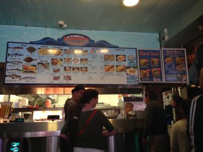 ゴールウェイのフィッシュアンドチップス屋さんといえばここ！