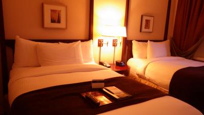 大きなベットで寝心地良かったです