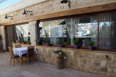 ホテル内のレストラン．