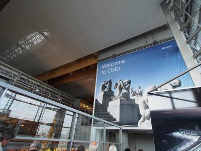 木材を生かした北欧らしい空港